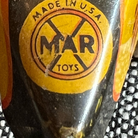 Marx Toys #5 Wind up, Speedster w/Key and Driver - Picture 7 of 7